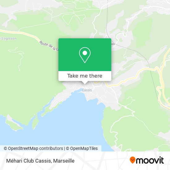 Méhari Club Cassis map