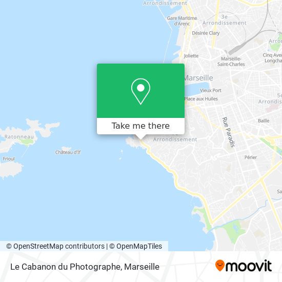 Le Cabanon du Photographe map