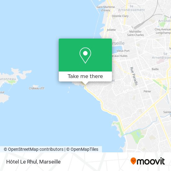 Hôtel Le Rhul map