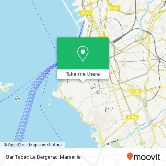 Bar Tabac Le Bergerac map
