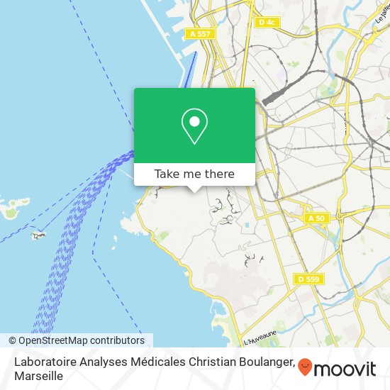 Mapa Laboratoire Analyses Médicales Christian Boulanger