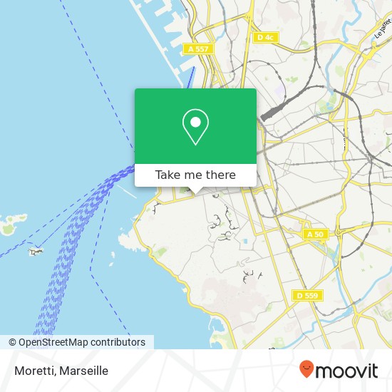 Moretti map