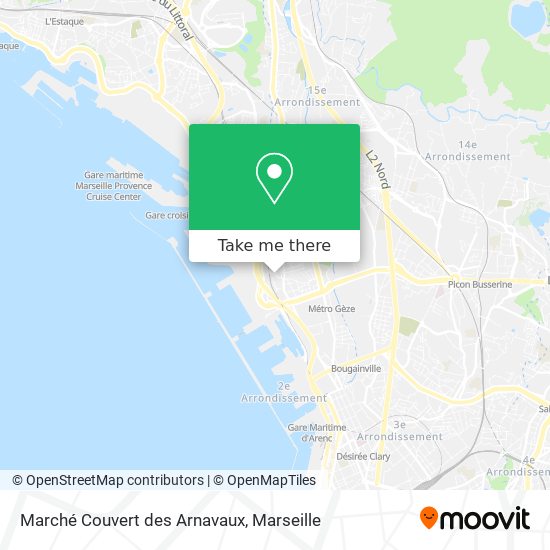 Marché Couvert des Arnavaux map