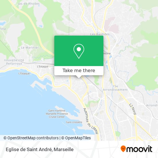 Eglise de Saint André map