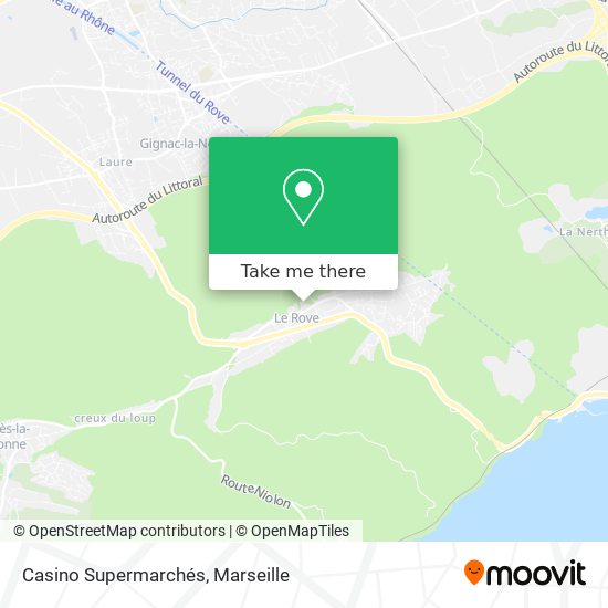 Casino Supermarchés map