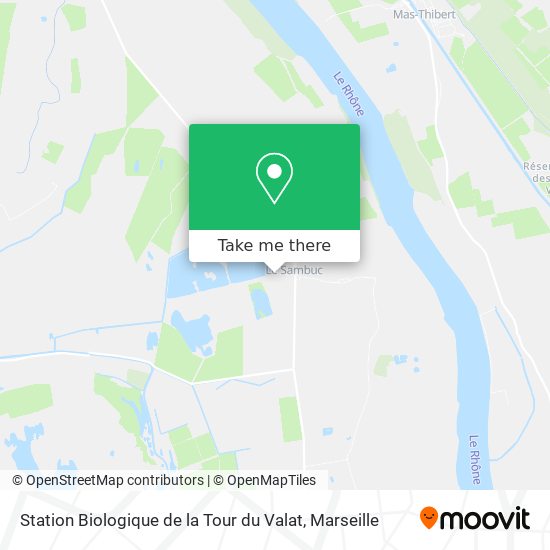 Station Biologique de la Tour du Valat map