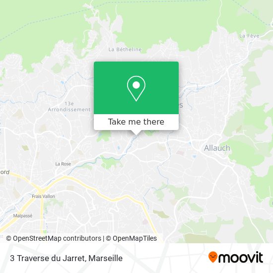 3 Traverse du Jarret map