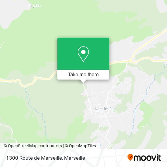 1300 Route de Marseille map