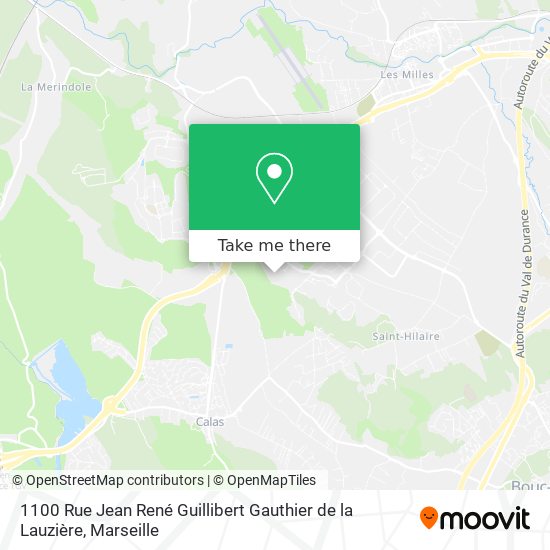 1100 Rue Jean René Guillibert Gauthier de la Lauzière map