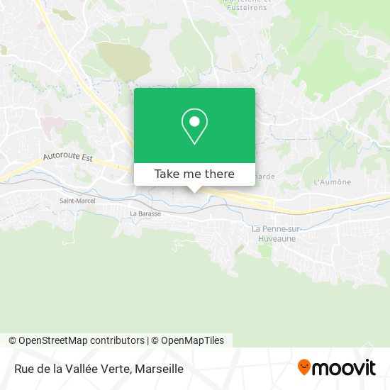 Rue de la Vallée Verte map