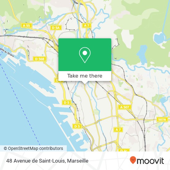 48 Avenue de Saint-Louis map