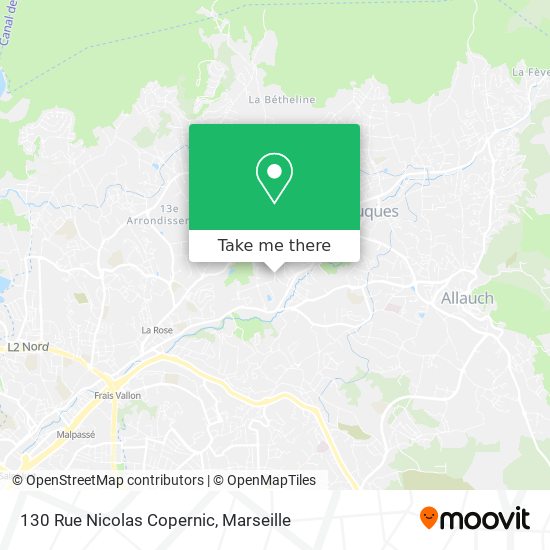 130 Rue Nicolas Copernic map