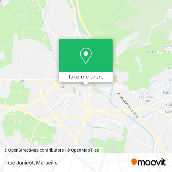 Rue Janicot map
