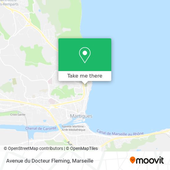 Avenue du Docteur Fleming map