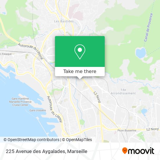 225 Avenue des Aygalades map