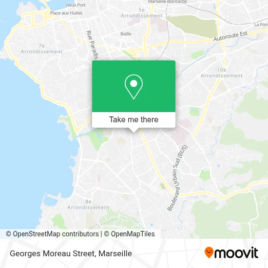 Rue Georges Moreau map