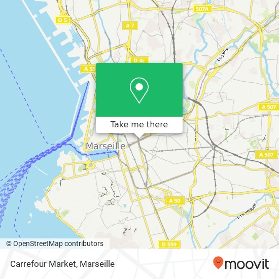 Carrefour Market map