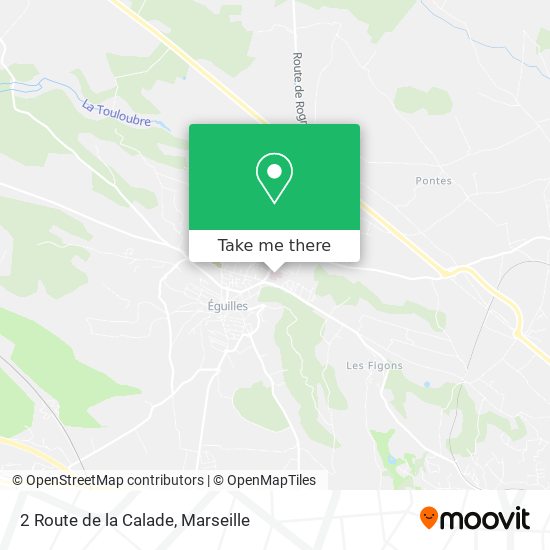 2 Route de la Calade map