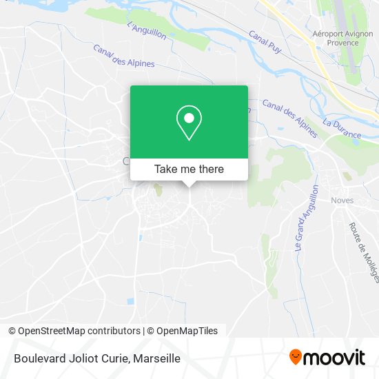 Boulevard Joliot Curie map