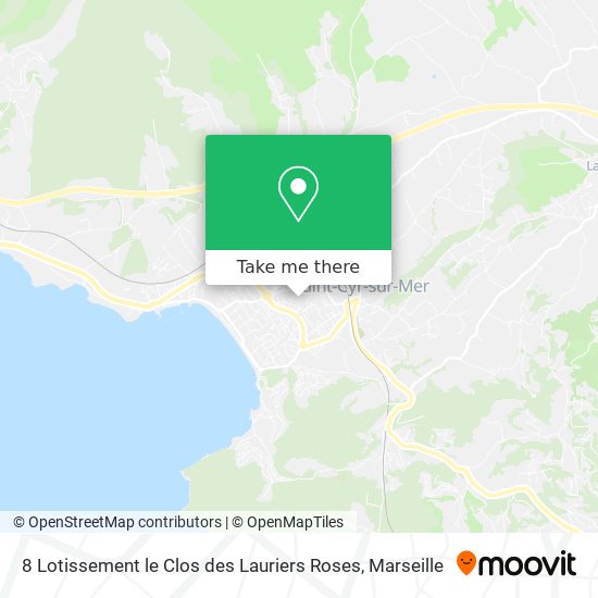 8 Lotissement le Clos des Lauriers Roses map