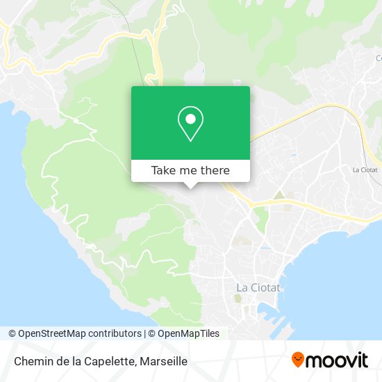 Chemin de la Capelette map