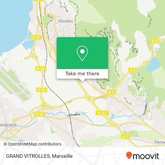 GRAND VITROLLES map