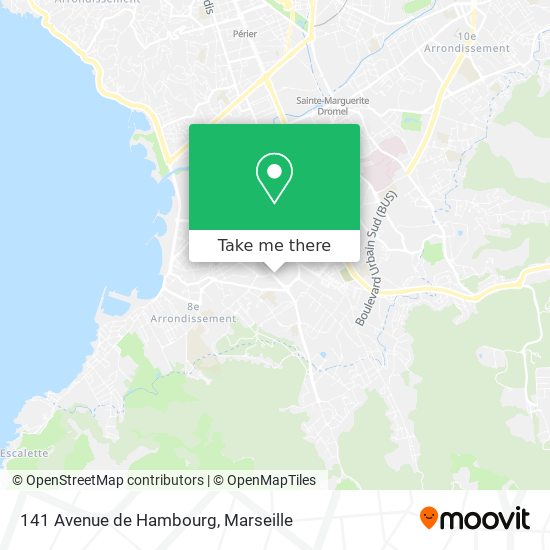 141 Avenue de Hambourg map