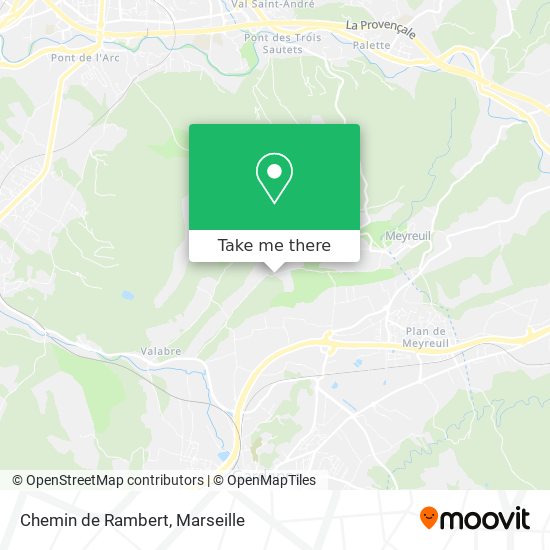 Chemin de Rambert map