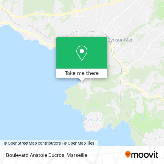 Boulevard Anatole Ducros map