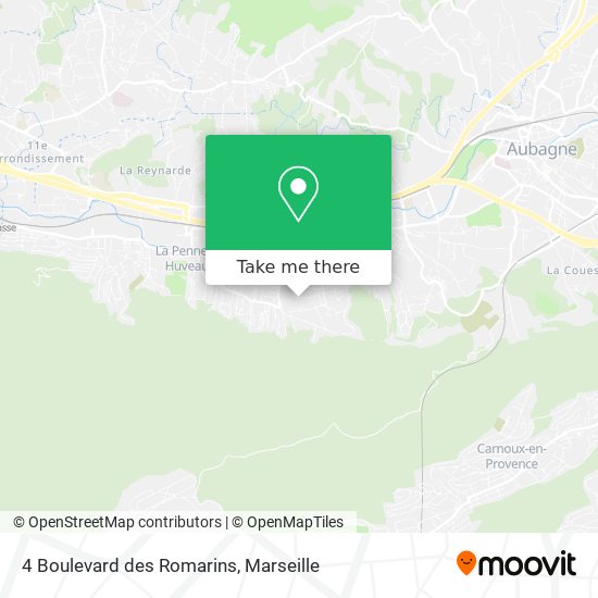 4 Boulevard des Romarins map