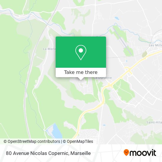 80 Avenue Nicolas Copernic map