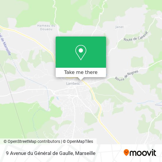 9 Avenue du Général de Gaulle map