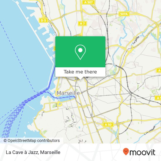 La Cave à Jazz map