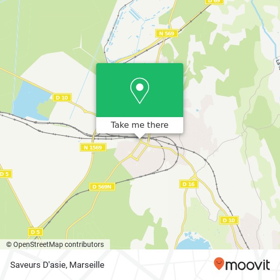 Mapa Saveurs D'asie