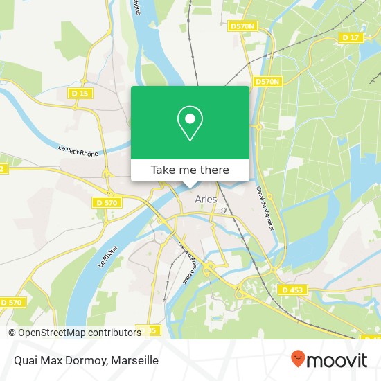 Mapa Quai Max Dormoy