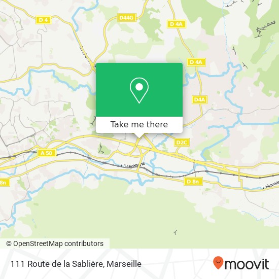 111 Route de la Sablière map