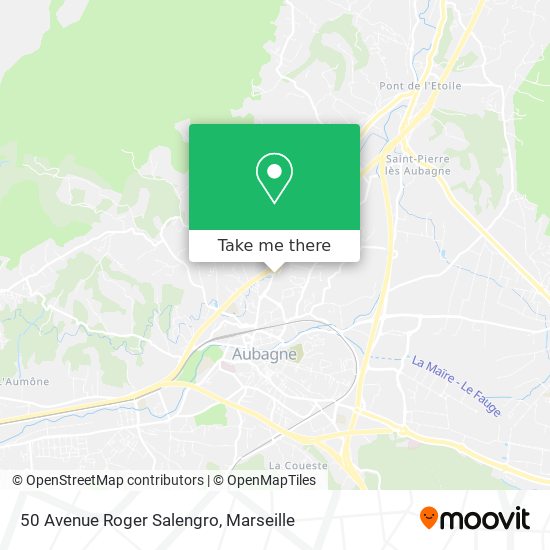 50 Avenue Roger Salengro map