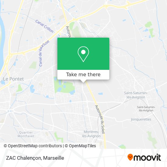 ZAC Chalençon map