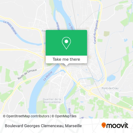 Mapa Boulevard Georges Clemenceau
