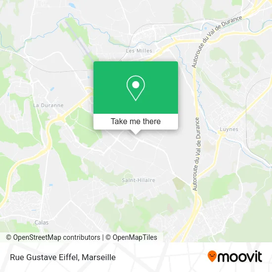 Rue Gustave Eiffel map