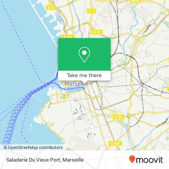 Mapa Saladerie Du Vieux Port