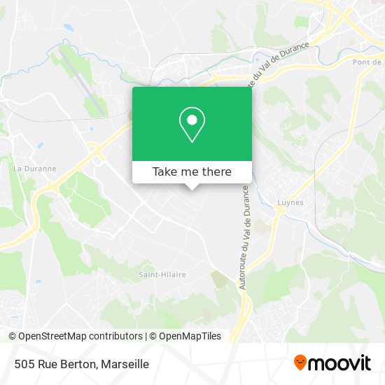 505 Rue Berton map
