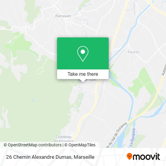 Mapa 26 Chemin Alexandre Dumas