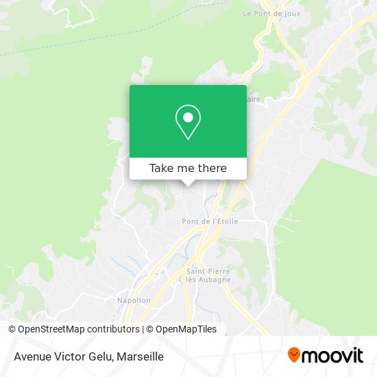 Avenue Victor Gelu map