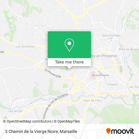 3 Chemin de la Vierge Noire map
