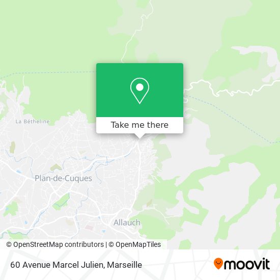60 Avenue Marcel Julien map