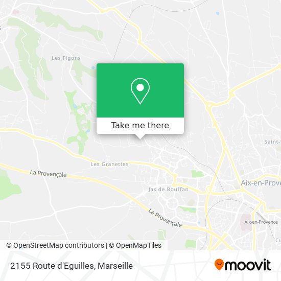 2155 Route d'Eguilles map