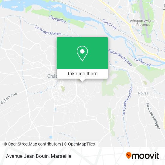 Avenue Jean Bouin map