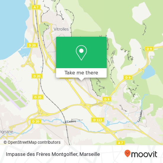 Impasse des Frères Montgolfier map