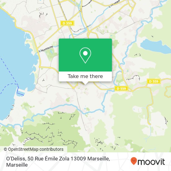 Mapa O'Deliss, 50 Rue Émile Zola 13009 Marseille